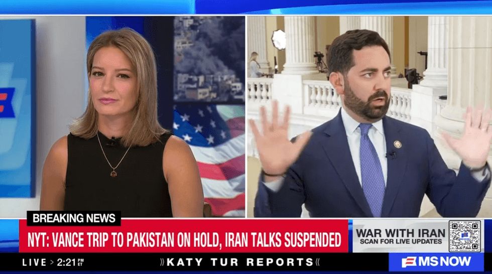 MAGA lawmaker gets all he can handle on MS NOW: 'You just want to spew!'