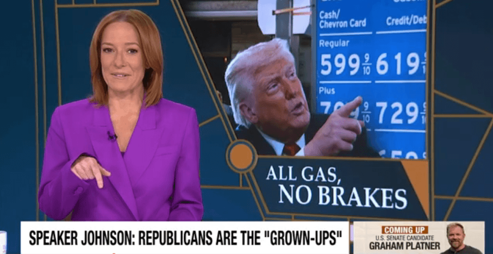 Jen Psaki laughs as she mercilessly mocks GOP's desperate rebrand attempt