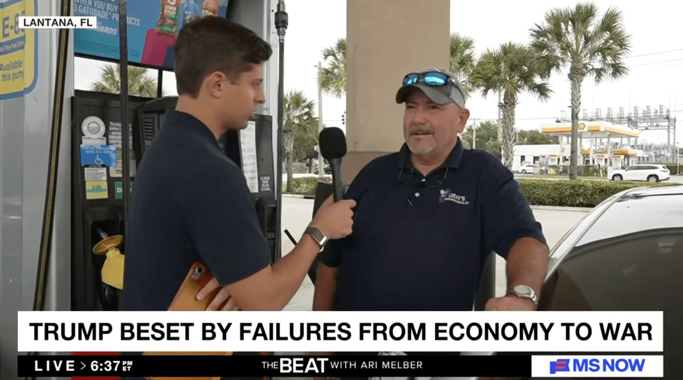 MS NOW hits Trump with devastating supercut of angry Florida backlash after gaffe