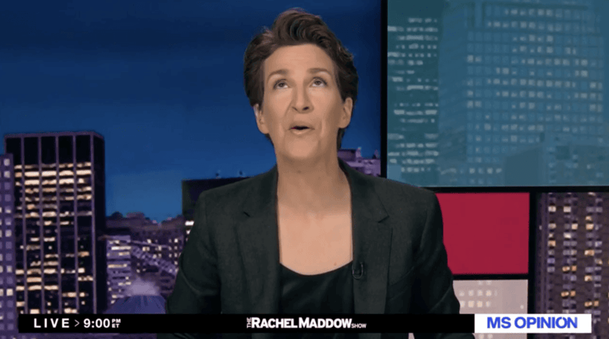 Rachel Maddow has a field day as Trump drowned in boos and middle fingers at NBA Finals