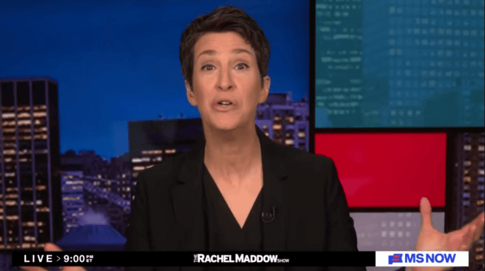 Rachel Maddow can barely contain herself as she ticks off Trump's string of losses