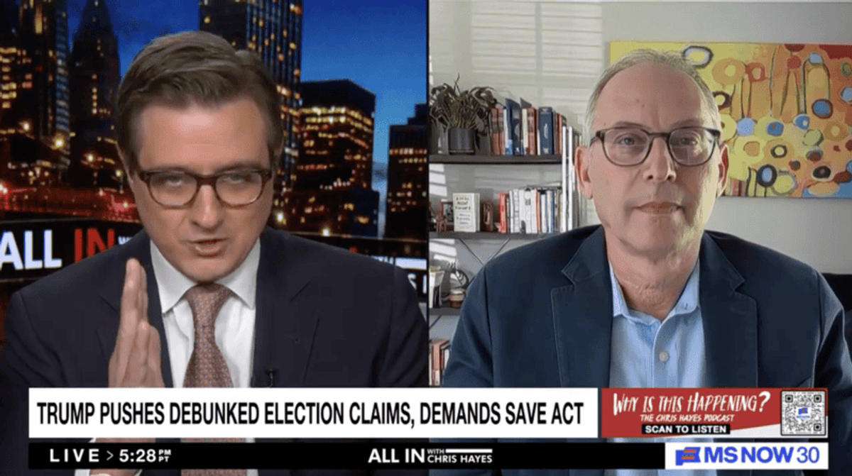 Chris Hayes reveals 'nightmare scenario' in red state that keeps him up at night