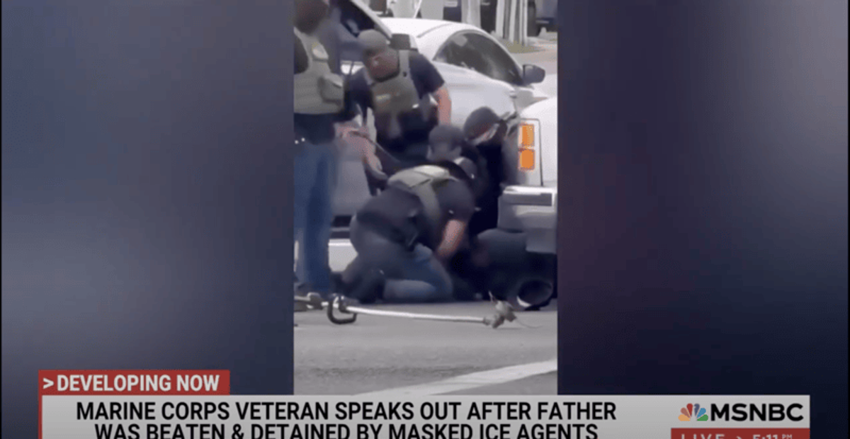 'Feel betrayed': 'Heartbroken' Marine vet fumes after dad bloodied by feds