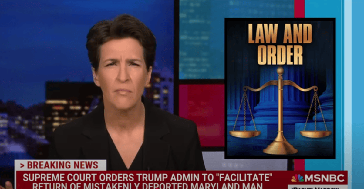 'What is this, group therapy?' MSNBC's Maddow mocks Supreme Court's 'squishy' ruling