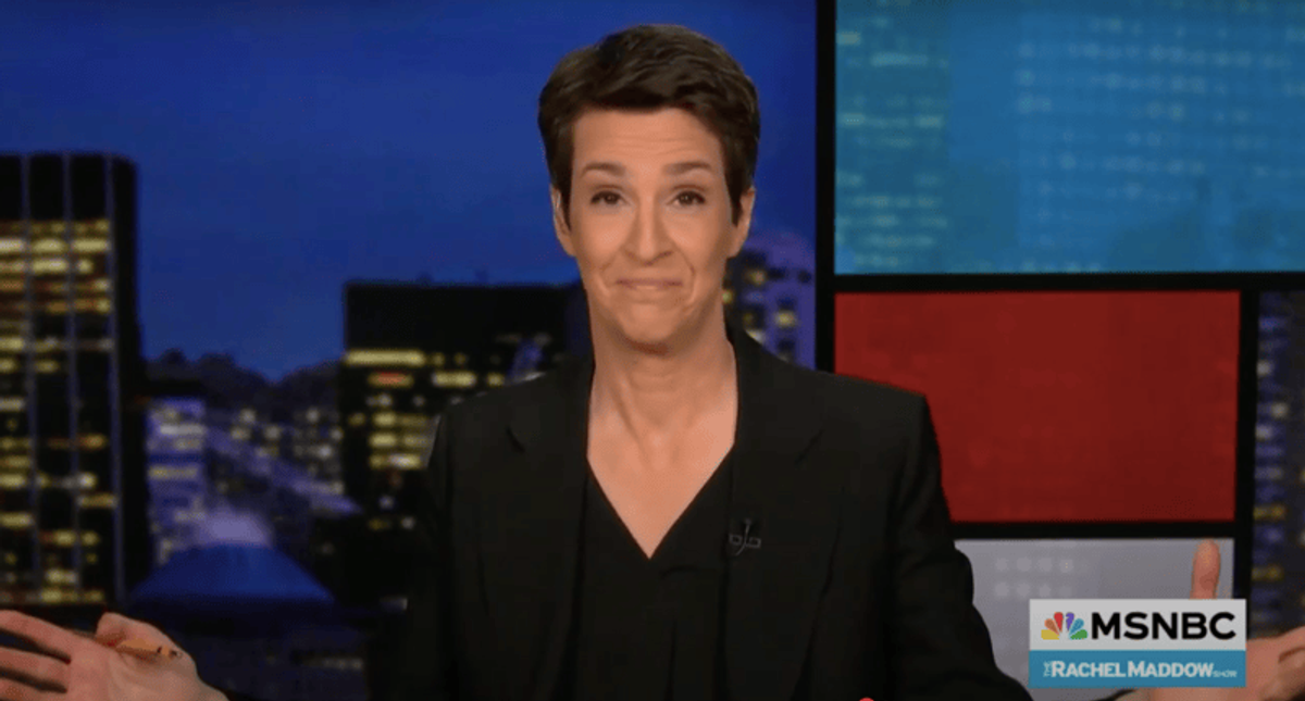 'Reamed out!' MSNBC's Rachel Maddow in awe after judge 'sliced and diced' Trump agency