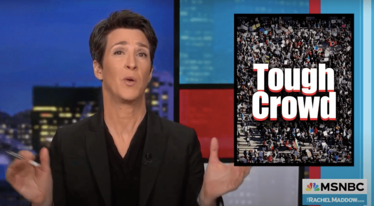 MSNBC's Rachel Maddow warns of ‘red alarm screaming in the night’ over Trump's power grab