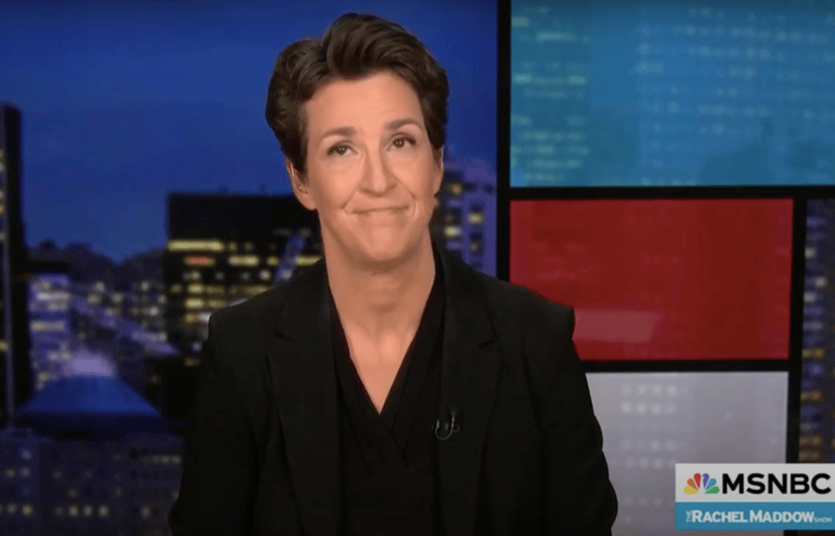 'Unnerving': MSNBC's Rachel Maddow slams own network for 'bad mistake'