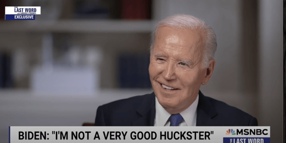 'Not a very good huckster': Reflective Biden looks back on big 'mistake'