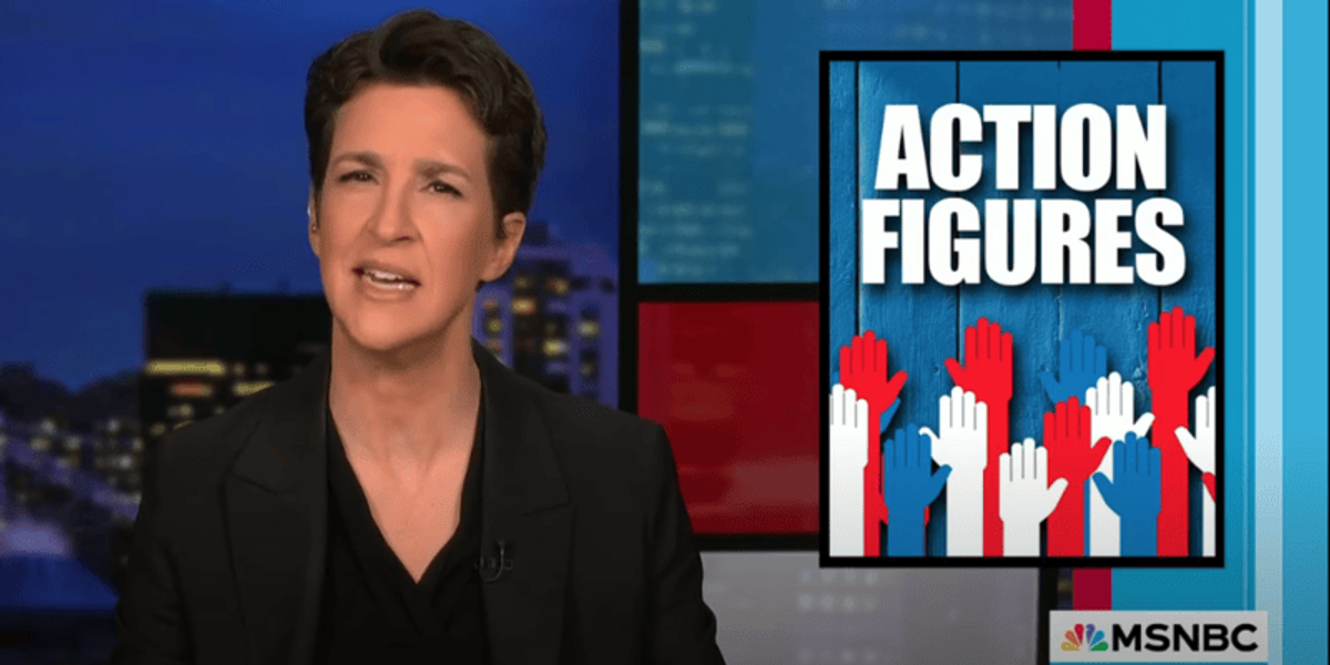 'Under water': MSNBC's Rachel Maddow warns GOP poll numbers 'dropping like a stone'