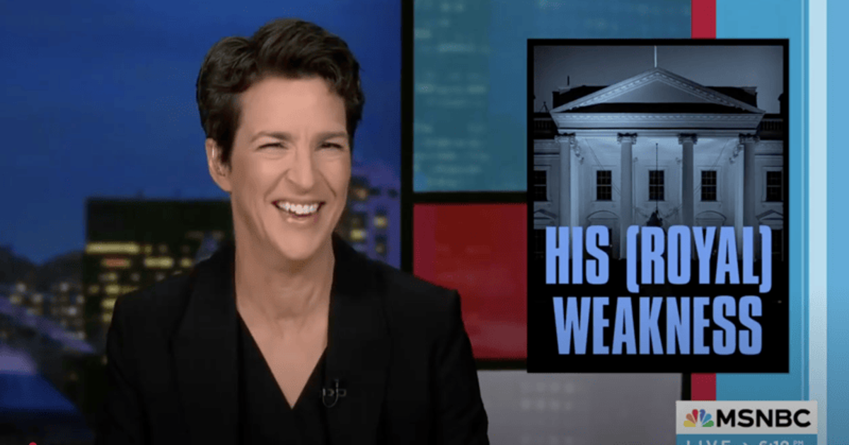 MSNBC's Rachel Maddow says Trump 'pulling out all the last stops' to avoid this scandal