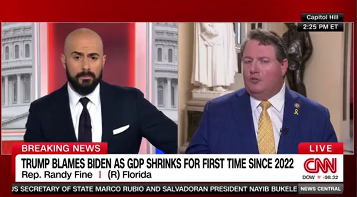 'How do you square that?' House Republican gets swift pushback from skeptical CNN host