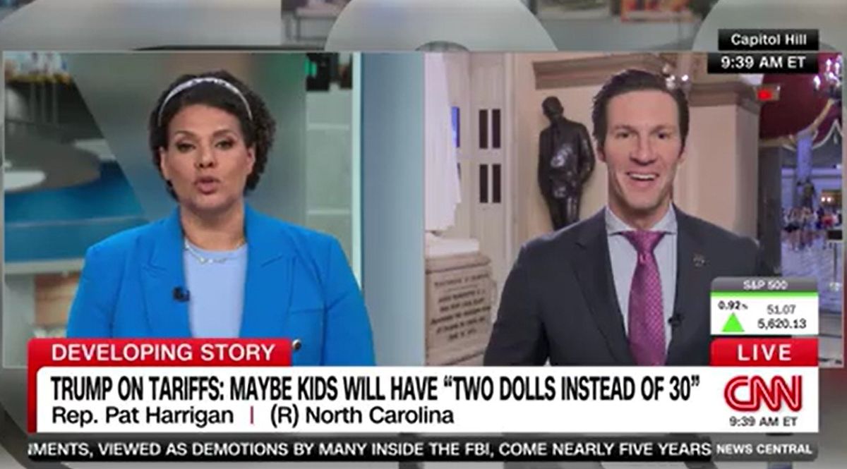 'You think it's funny': CNN anchor fires back at GOP congressman over Trump's new comments