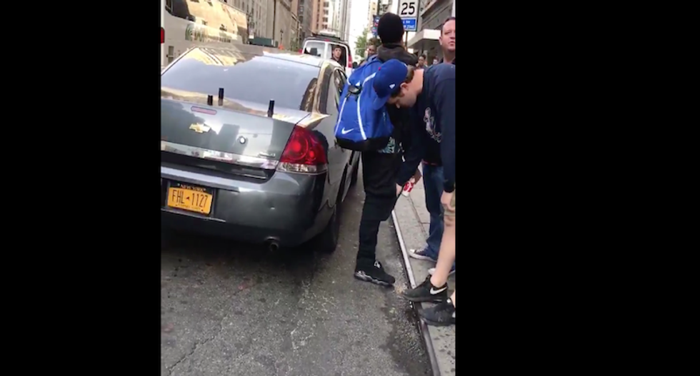 It’s still happening: NYPD plainclothes cop stops and frisks black teen for standing on sidewalk