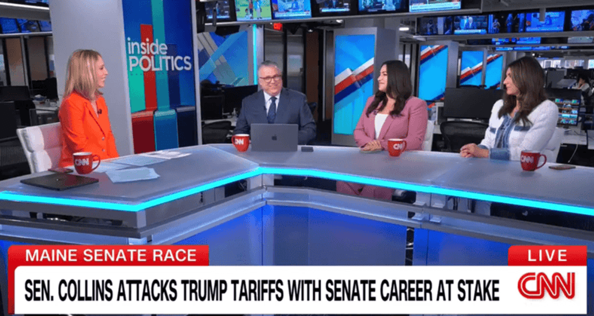 Susan Collins leaves CNN in stitches with 'well-crafted' blurt: 'You just mentioned it!'