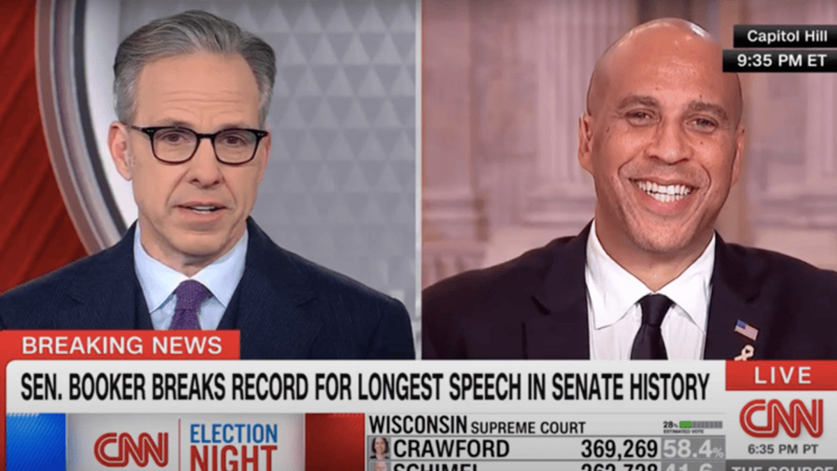 ‘Emotionally fed’: Cory Booker reflects on ‘challenge’ of historic floor speech
