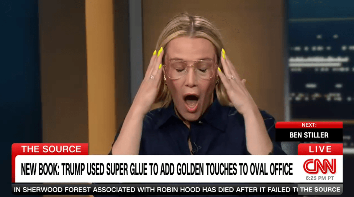 'Unfathomable': Conservative floored by report of Trump supergluing gold in Oval Office