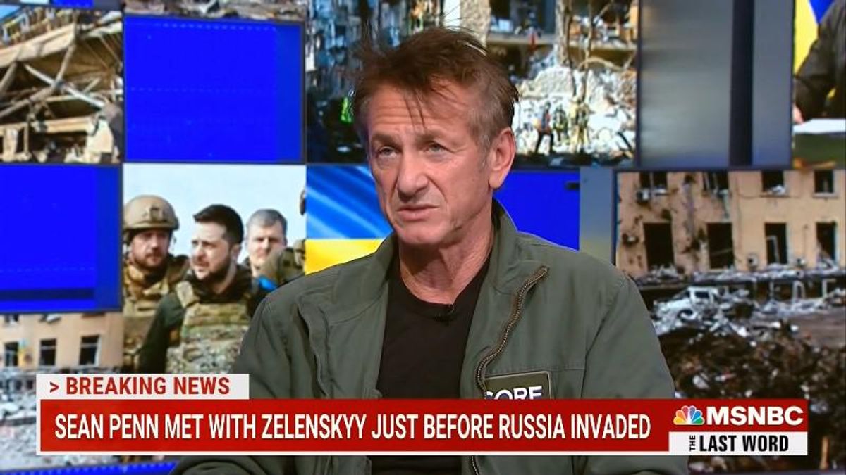 Sean Penn returns from Ukraine — and says Zelensky 'embodies everything that is the American aspiration'