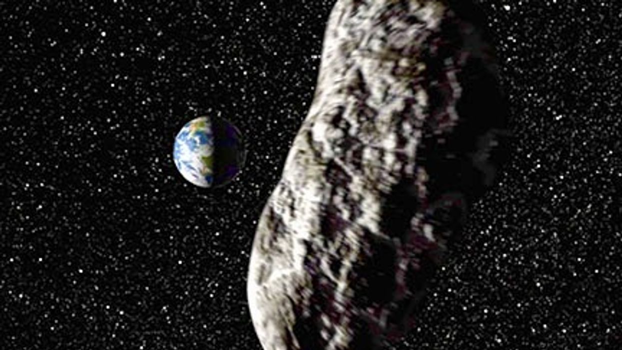 Large asteroid to zoom between Earth and Moon