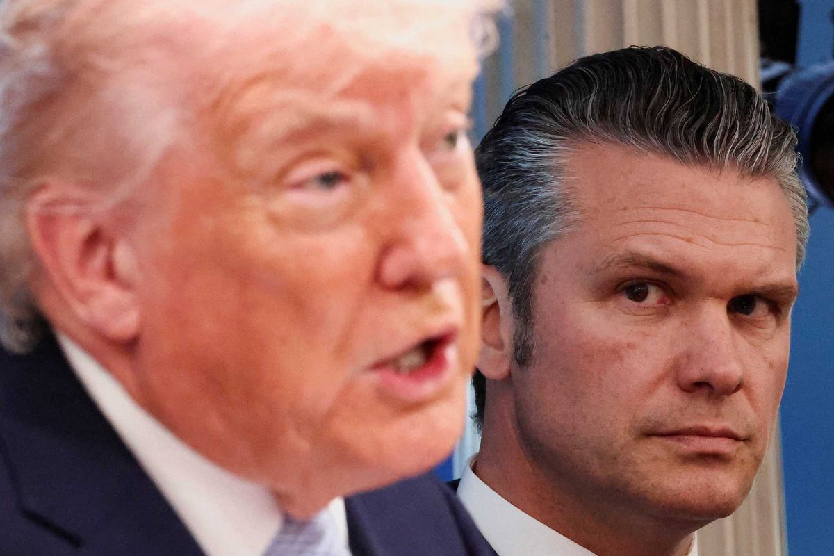 Trump repeats Hegseth's misleading information on Iran war: report