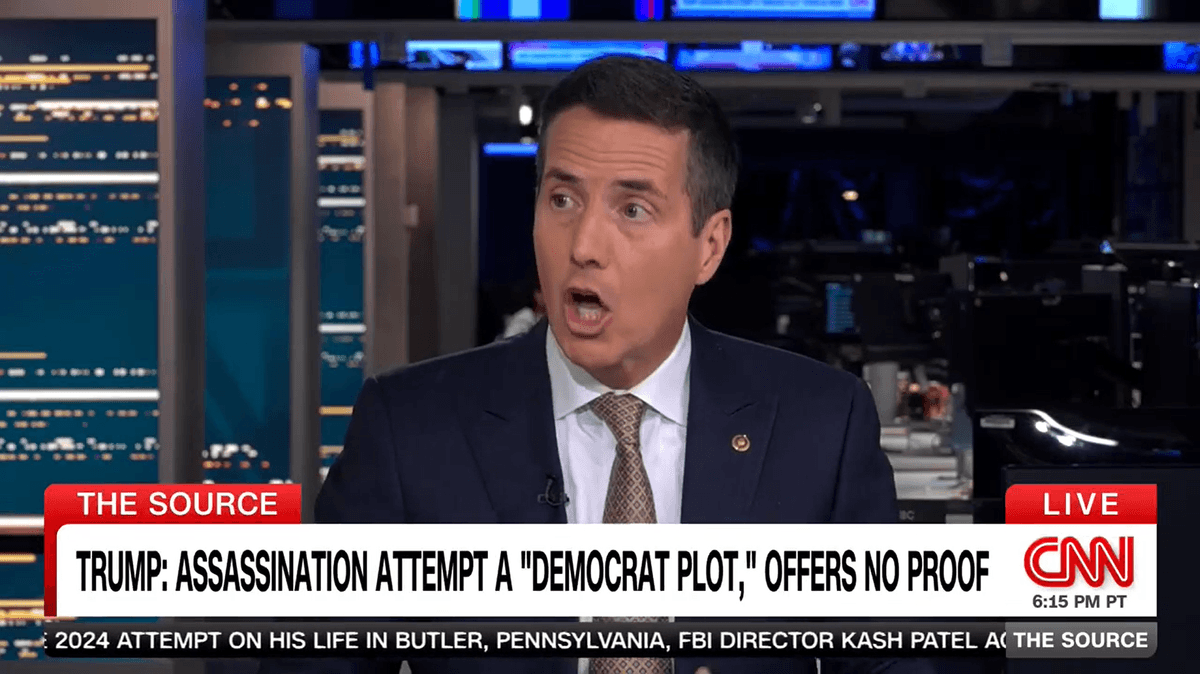 MAGA senator squirms after Kaitlan Collins corners him on Trump's 'Democrat plot'