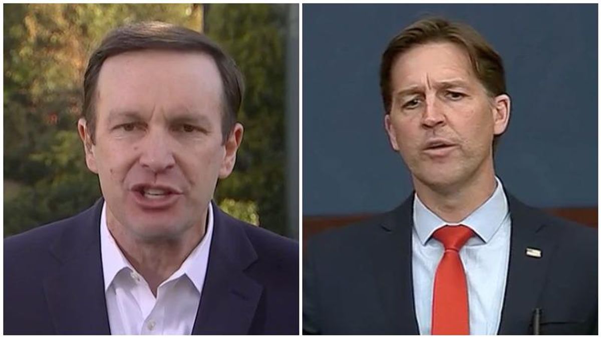 'Political hackery': Chris Murphy calls out GOP's Ben Sasse for whining about Ukraine aid