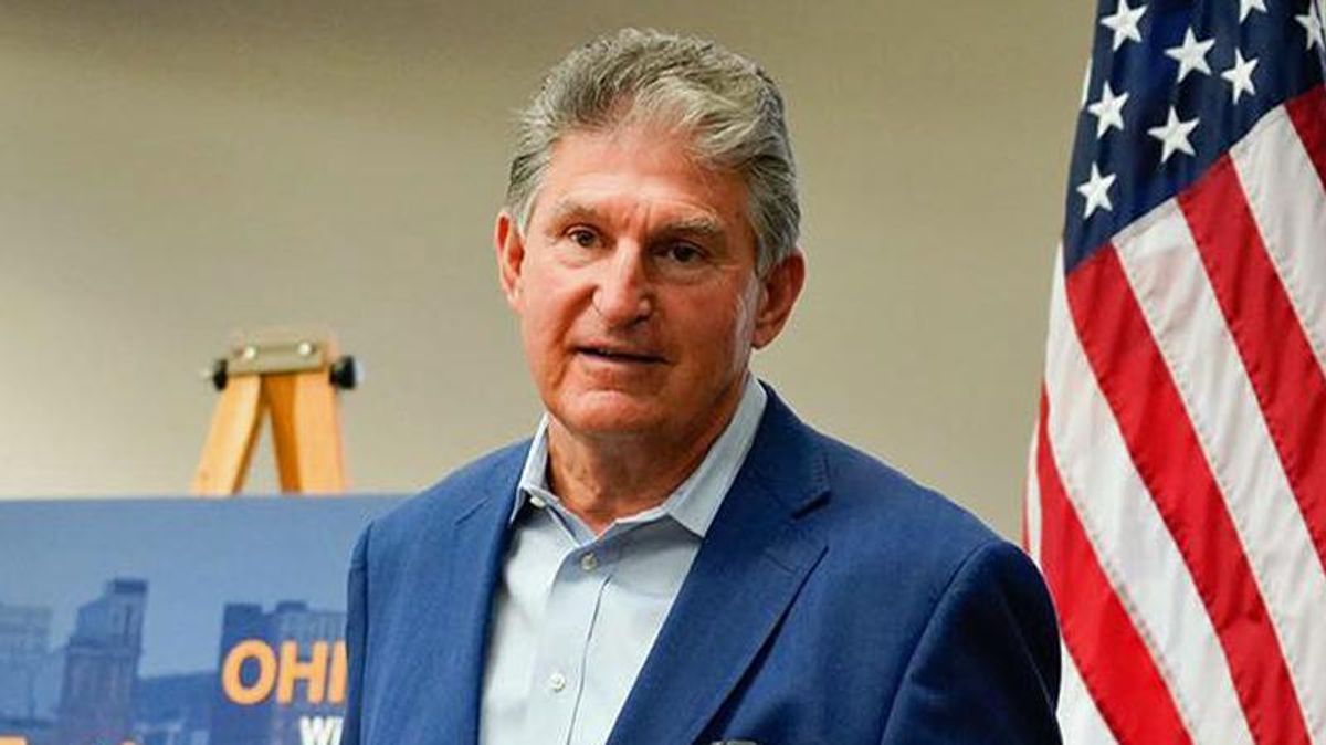 Joe Manchin comes out against DC statehood -- and people are livid