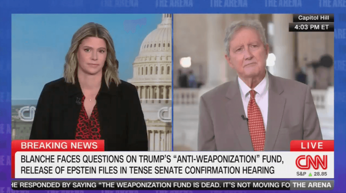 Internet mocks GOP senator's 'unreal' Blanche defense during CNN interview: 'Cowardly'