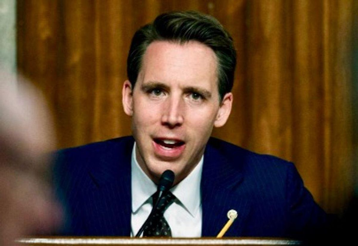 Josh Hawley's Orwellian 'Love America Act' and the fascist campaign to rewrite history