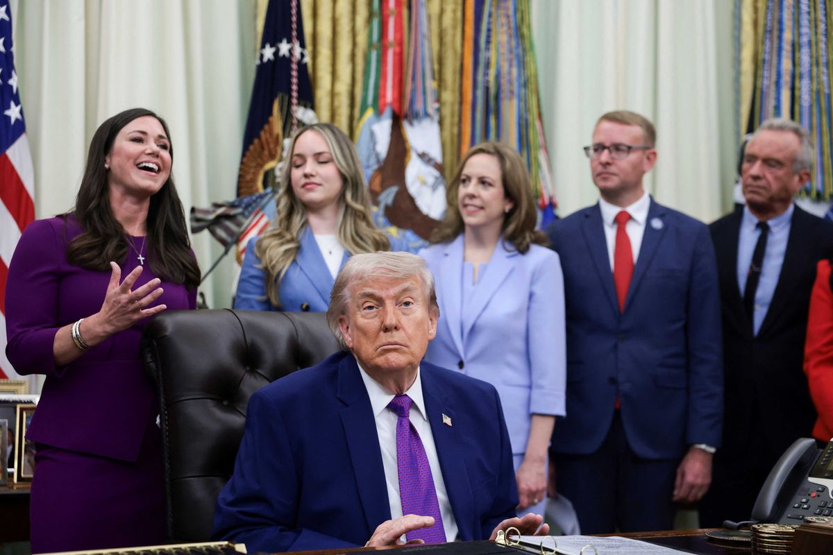 'That's disgusting': Mockery as Trump drops 'loyal to me' veiled threat on live TV