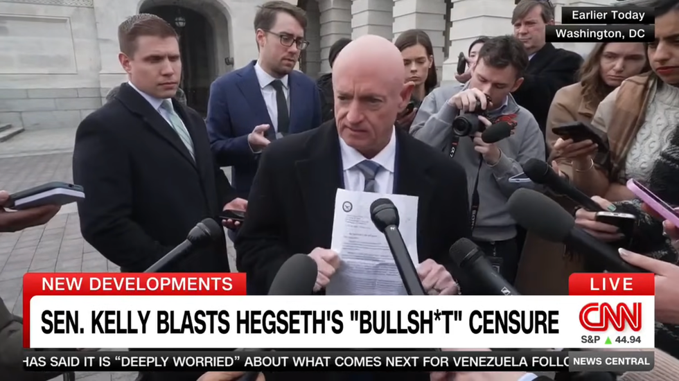 'Expect fireworks': Mark Kelly floors CNN with blistering response to Hegseth