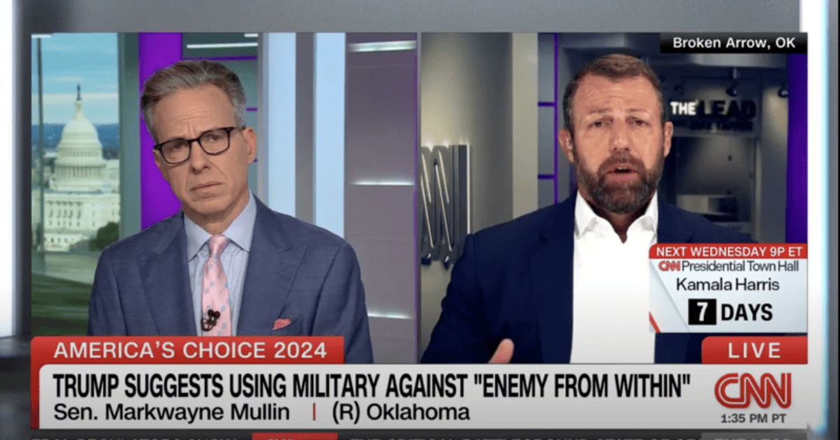 'What do you mean?' CNN's Jake Tapper corners GOP senator for attacking the FBI