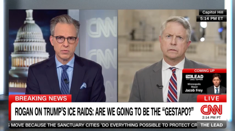 'Collateral damage?' Jake Tapper floored by Senate Republican's remark about ICE killing