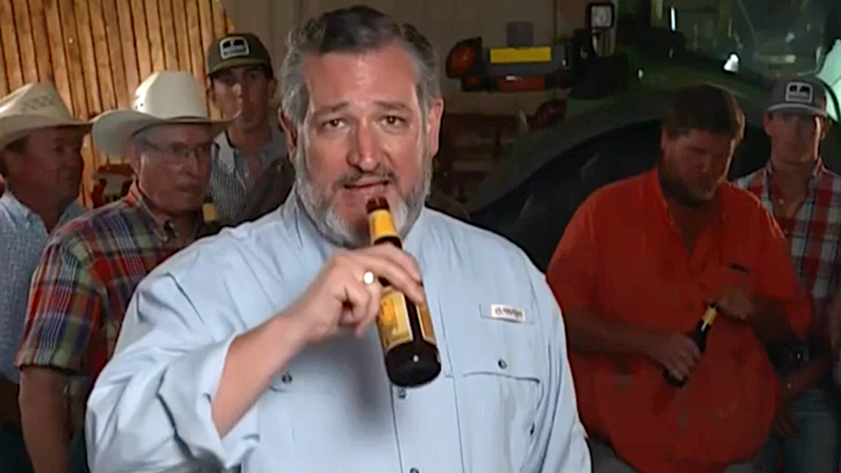 Morning Joe panelists mock Ted Cruz's 'bad acting' in beer stunt: 'Please simulate human behavior'