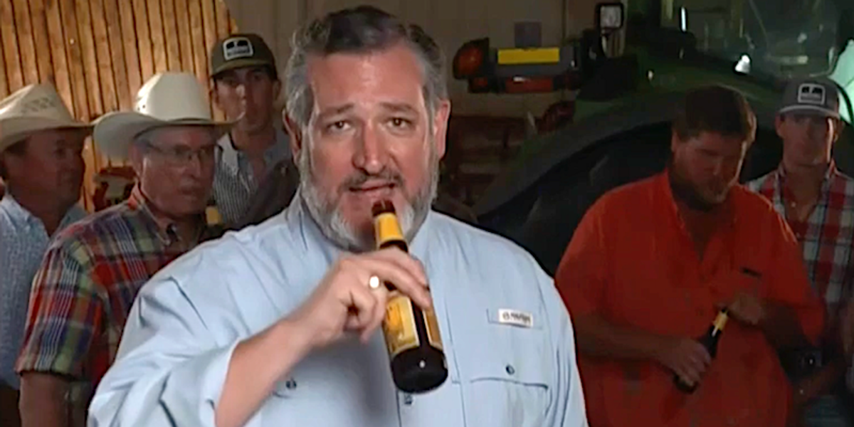 Morning Joe panelists mock Ted Cruz's 'bad acting' in beer stunt: 'Please simulate human behavior' - Raw Story