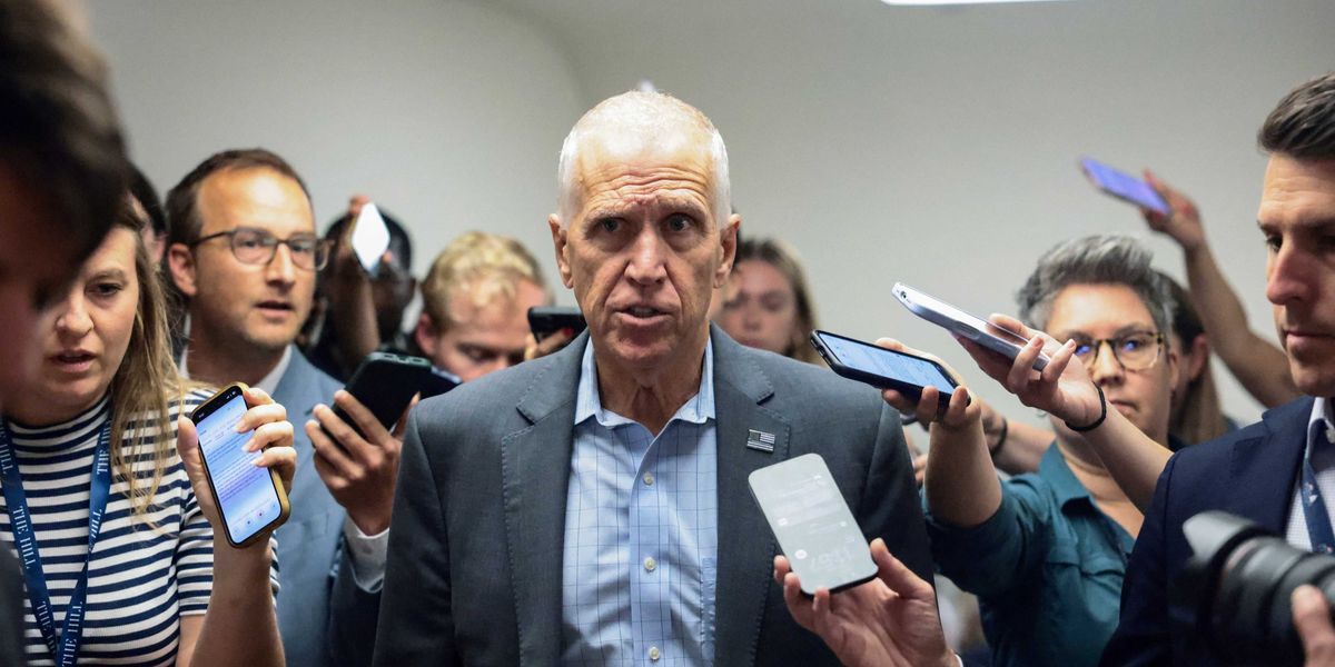 'Bogus': Thom Tillis erupts at Trump for listening to 'incompetent personal advisor'