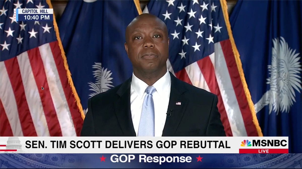 Nicolle Wallace pans Tim Scott's rebuttal: 'Delivered from a planet where facts don't matter'