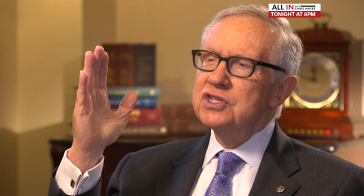 Harry Reid slams Mitch McConnell -- and offers Biden advice on dealing with the GOP leader
