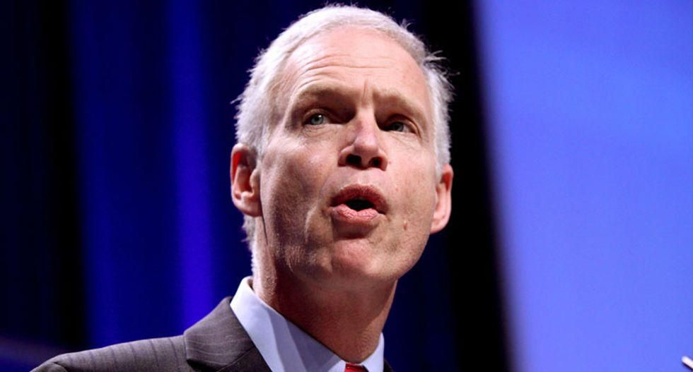 Unearthed video reveals GOP's Ron Johnson's profane and conspiratorial rant at GOP lunch