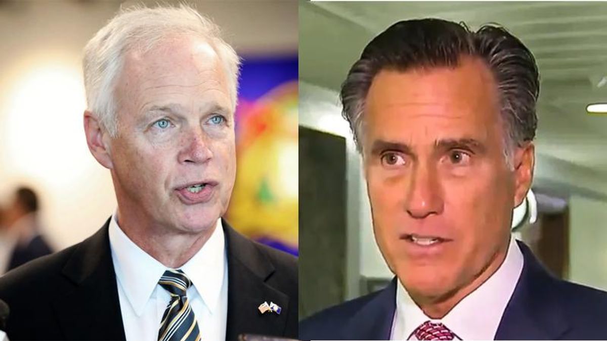 Ron Johnson got into a shouting match with Mitt Romney after witness vote went against Trump: report