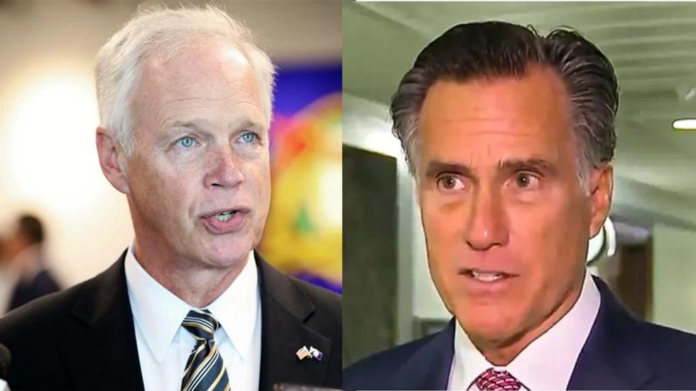 Ron Johnson got into a shouting match with Mitt Romney after witness vote went against Trump: report