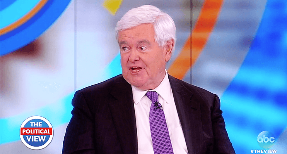 Newt Gingrich faces furious backlash for saying Maxine Waters is 'part of lynch mob trying to destroy' Marjorie Taylor Greene