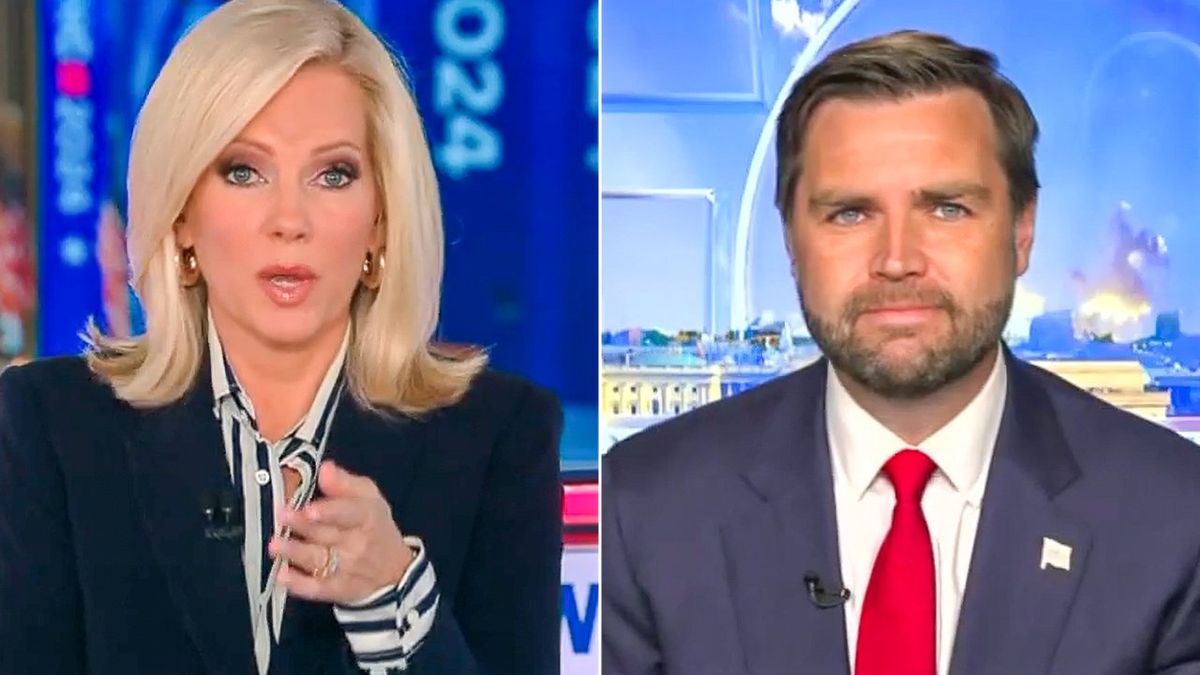 'Fake polls!' J.D. Vance clashes with Fox News host over 'great momentum' for Harris