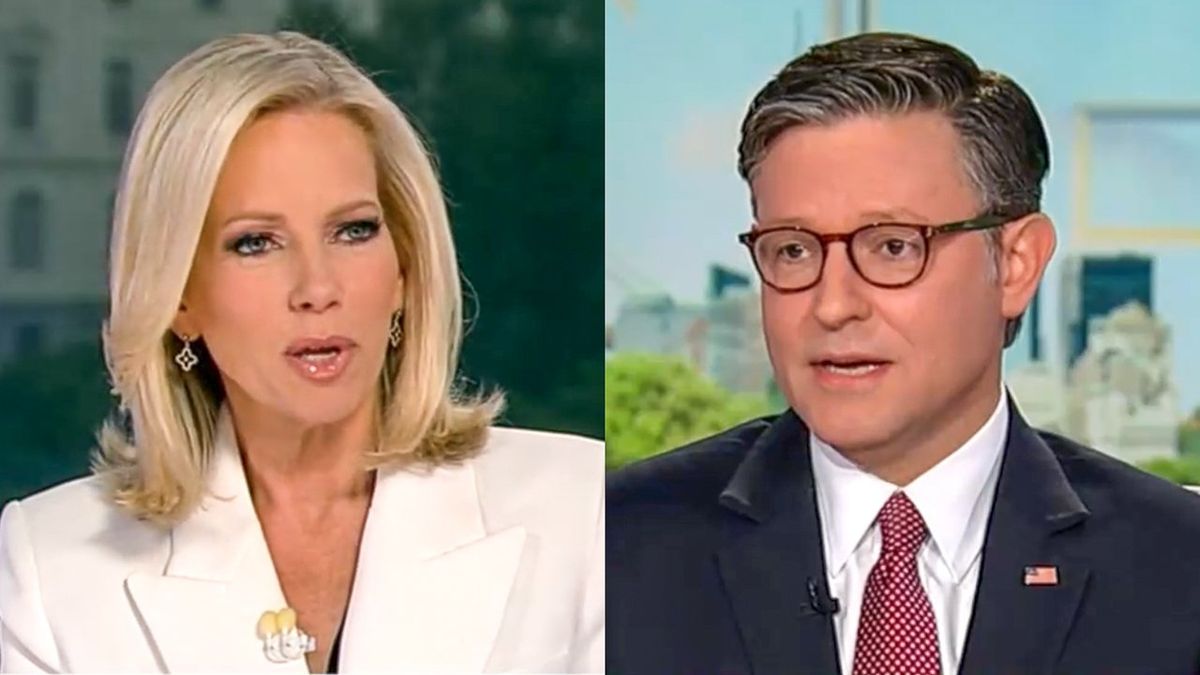 'Tired talking points': Mike Johnson snaps at Fox News over spending bill