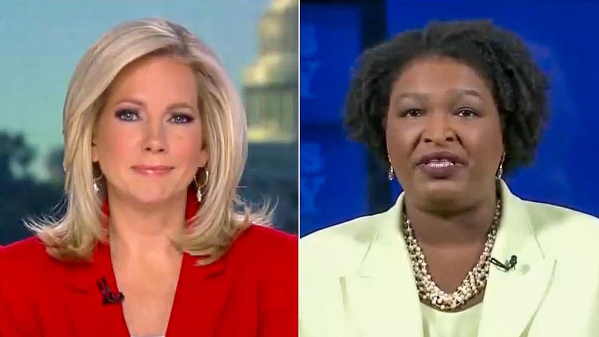 Fox News asks Stacey Abrams to address Kanye West's abortion opinions