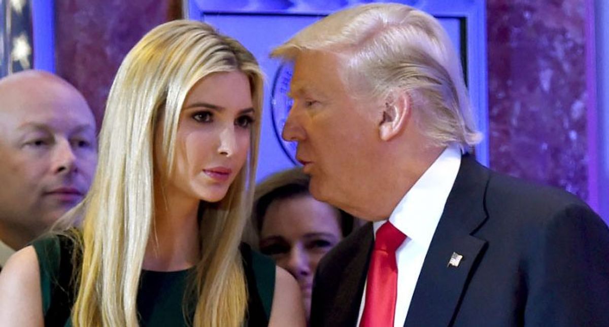 'Broken doll' Ivanka buried for covering for Donald Trump's crimes