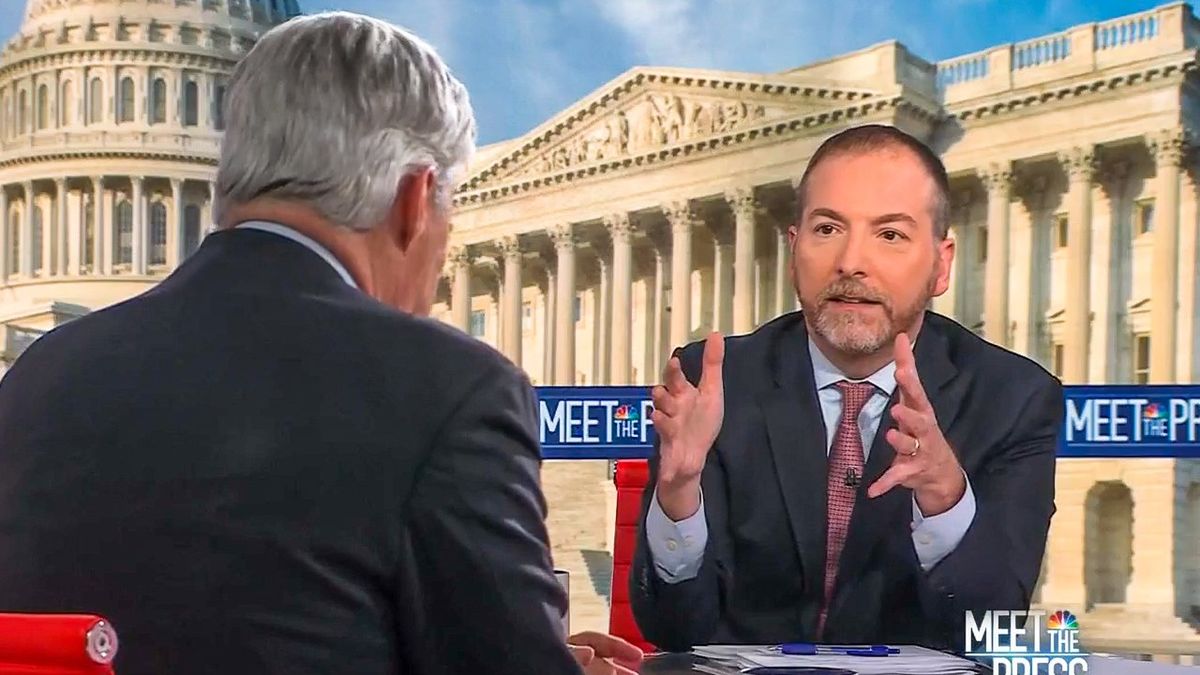 'It absolutely can': Dem dismantles Chuck Todd for claiming Congress can't regulate Supreme Court