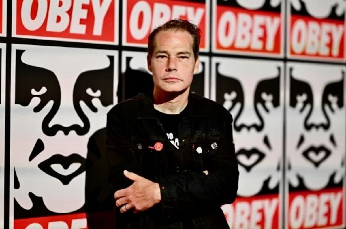Street artist Obey says French far right 'hijacked' iconic image