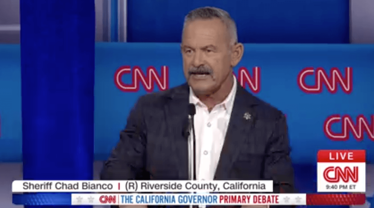 'I'm proud of it': CA gov candidate touts ties to far-right Oath Keepers on debate stage