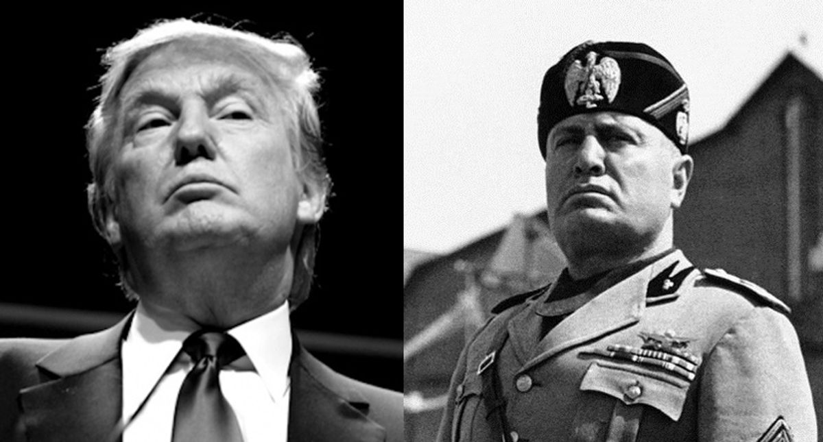 Mussolini: Donald Trump's role model?