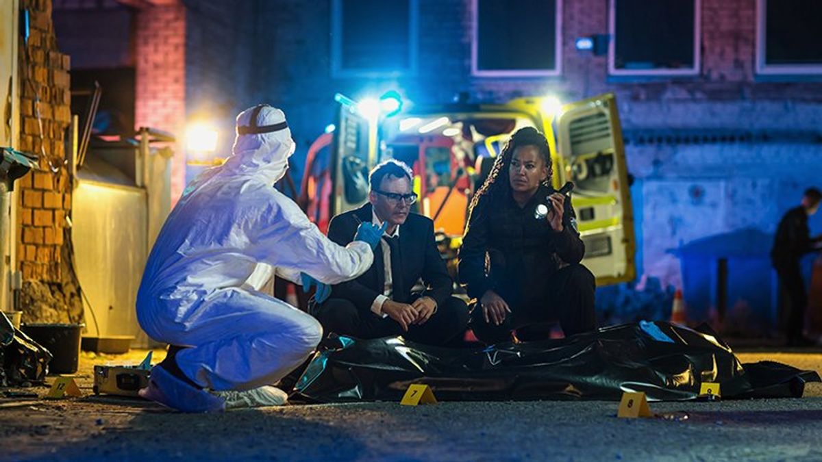 shooting crime scene